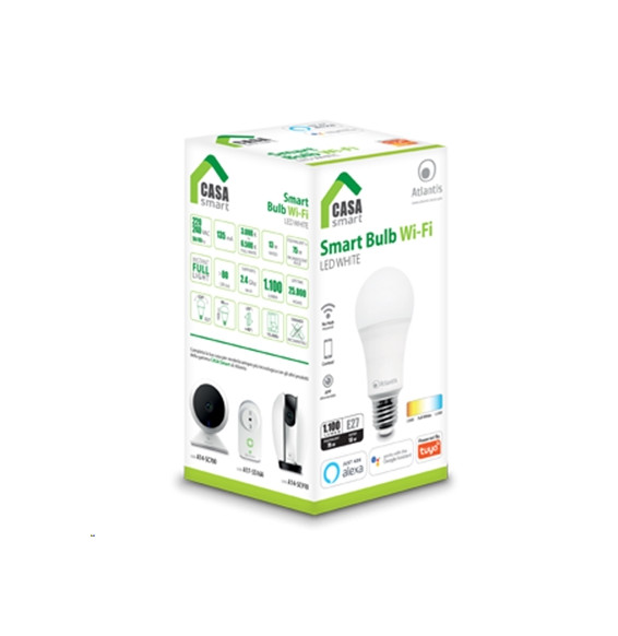  A17-SB13-W LAMPE SMART BULK WI-FI 13W (E27) ATLANTIS A17-SB13